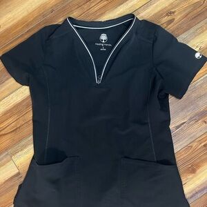 Healing Hands Black Women's Scrub set